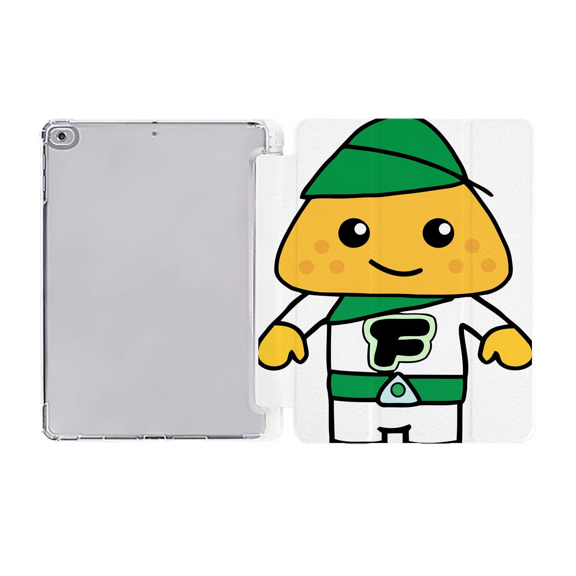 （画像用） アンパンマン Anpanman IPad ケース ペン収納付き 三つ折りスタンド PUレザー×シリコン 対応機種9.5/10.5/10.9インチ